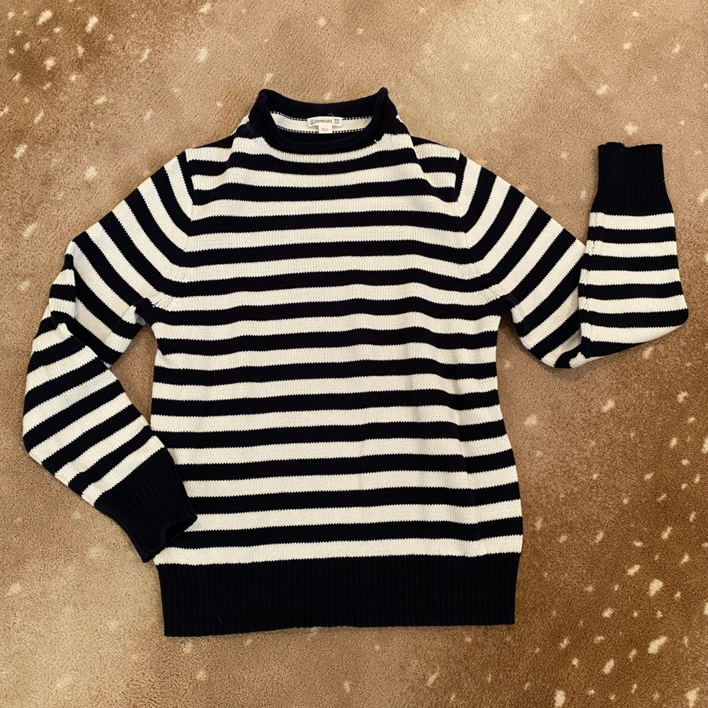 J Crew boys roll neck sweater
